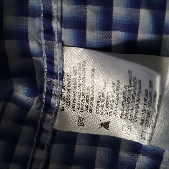 Report Collection blue dress shirt - Picture 10 of 10